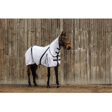 Chemise Equithème Mesh combo Blanc Chemise Equithème Mesh combo Blanc