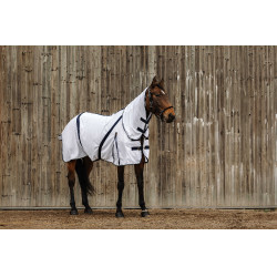 Equithème Mesh combo deken Wit Equithème Mesh combo deken Wit