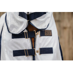 Equithème Mesh combo deken Wit Equithème Mesh combo deken Wit