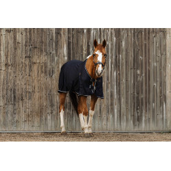 Equithème Micro mesh overhemd Marineblauw Equithème Micro mesh overhemd Marineblauw