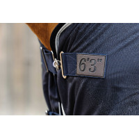 Equithème Micro mesh overhemd Marineblauw