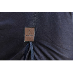 Chemise Equithème Micro mesh Bleu marine