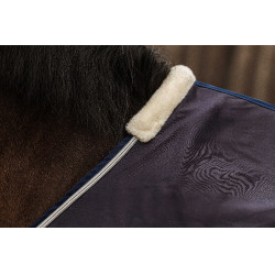 Overhemd Equithème Vague Marineblauw