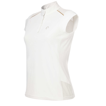 Polo Equithème Brussel Enfant Blanc