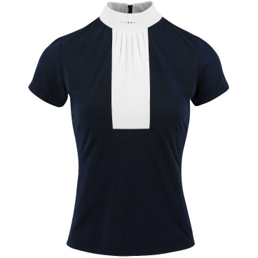 Polo Equithème Doha Korte mouwen Marineblauw