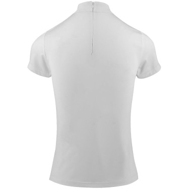 Polo Equithème Funza Manches courtes Blanc Polo Equithème Funza Manches courtes Blanc
