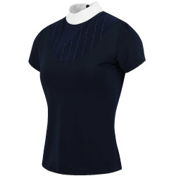 Polo Equithème Funza Korte mouwen Marineblauw