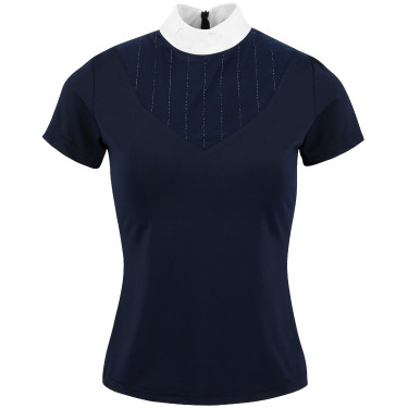 Polo Equithème Funza Korte mouwen Marineblauw