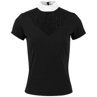 Polo Equithème Funza Korte mouwen Wit