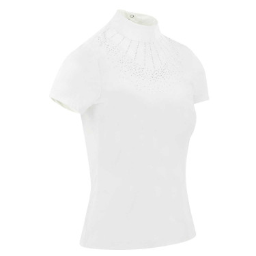 Polo Equithème London Enfant Blanc