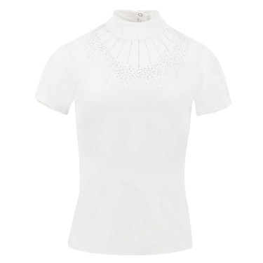 Polo Equithème London Enfant Blanc
