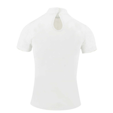 Polo Equithème London Enfant Blanc