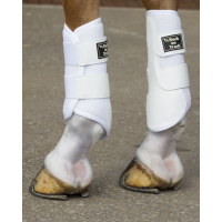 3D-mesh beenbeschermers Back On Track Wit