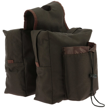 Sacoche Randol's Western double Marron