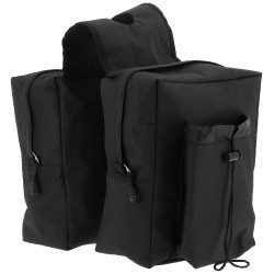 Sacoche Randol's Western double Noir