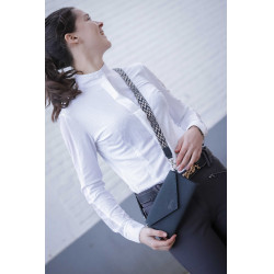 Pochette Pénélope New phone pocket geperforeerd Marine Marineblauw