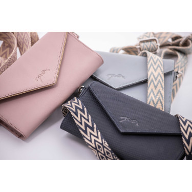 Pochette Pénélope New phone pocket geperforeerd Marine Marineblauw