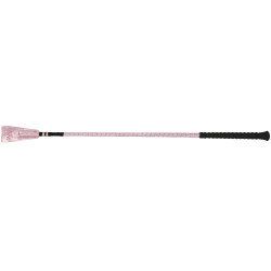 Dressuurzweep Whip & Go Glossy Roze Dressuurzweep Whip & Go Glossy Roze