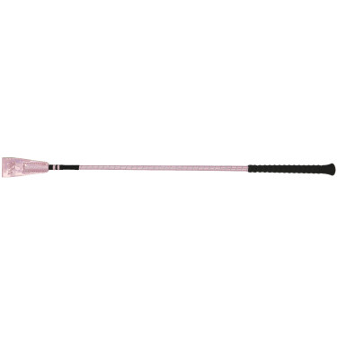 Dressuurzweep Whip & Go Glossy Roze Dressuurzweep Whip & Go Glossy Roze