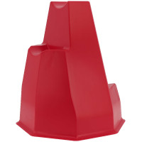 Plot d'obstacles Hippotonic 3 hauteurs Rouge