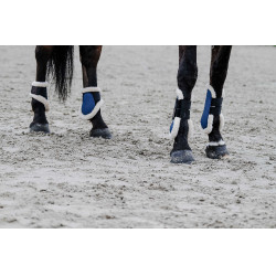 Equithème Boa beenkappen Marine Marineblauw Equithème Boa beenkappen Marine Marineblauw