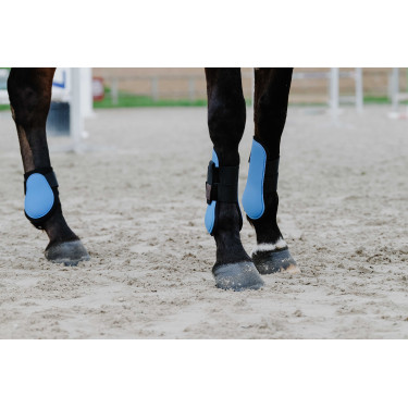 Equithème gaiters Lichtblauw