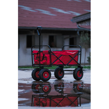 Chariot 4 roues Hippotonic Rouge Chariot 4 roues Hippotonic Rouge