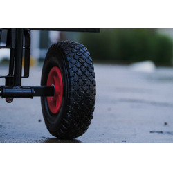 Chariot 4 roues Hippotonic Rouge Chariot 4 roues Hippotonic Rouge