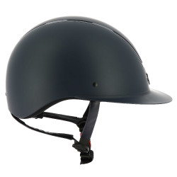 Casque Equithème Glint Mat Bleu / bleu