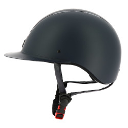 Casque Equithème Glint Mat Bleu / bleu