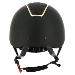 Casque Equithème Glint Mat Noir mat / rose Casque Equithème Glint Mat Noir mat / rose