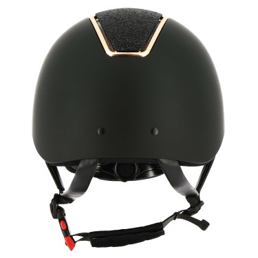 Casque Equithème Glint Mat Noir mat / rose Casque Equithème Glint Mat Noir mat / rose