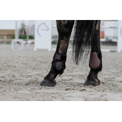 Protège-boulets Equithème Marron