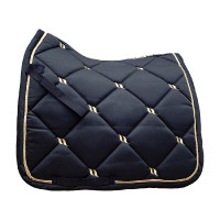 Zadeldek Dressuur Night Collection Back On Track Blauw Zadeldek Dressuur Night Collection Back On Track Blauw