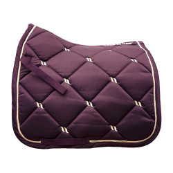 Tapis de Selle Dressage Night Collection Back On Track Rubis Rouge