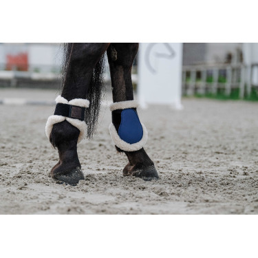 EQUITHÈME Boa kogelbeschermers Marine Marineblauw EQUITHÈME Boa kogelbeschermers Marine Marineblauw