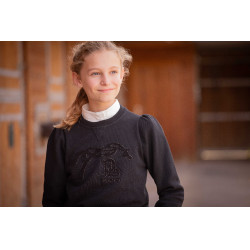Sweat Pénélope Clotilde Noir Sweat Pénélope Clotilde Noir