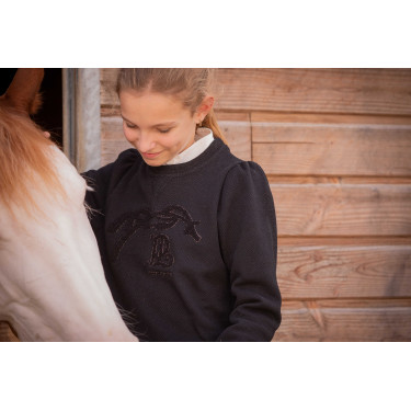 Sweat Pénélope Clotilde Noir Sweat Pénélope Clotilde Noir