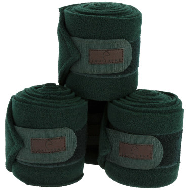 Equithème polobandages set van 4 Donkergroen
