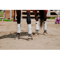Equithème polobandages set van 4 Wit