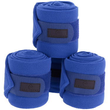 Equithème polobandages set van 4 Koningsblauw Equithème polobandages set van 4 Koningsblauw