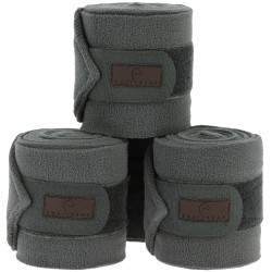 Equithème polobandages set van 4 Grijs