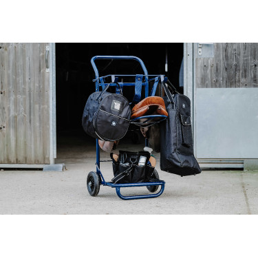 Chariot porte-selle Hippotonic court Marine Bleu marine