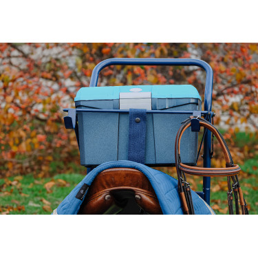Chariot porte-selle Hippotonic court Marine Bleu marine
