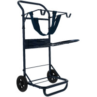 Hippotonic korte zadelwagen Marine Marineblauw