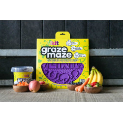 Tapis de léchage Likit Graze Maze Violet