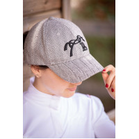 Casquette Pénélope Naomi Chevron Rose