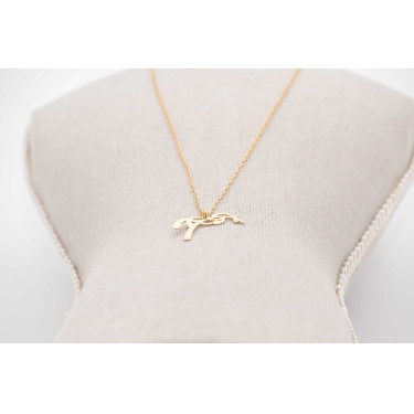 Penelope Angèle halsketting Goudkleurig