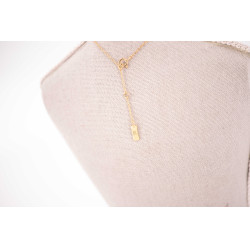 Penelope Angèle halsketting Goudkleurig