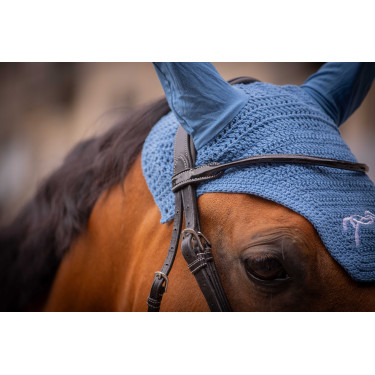 Bonnet chevaux Pénélope Coton Marine Bleu marine Bonnet chevaux Pénélope Coton Marine Bleu marine